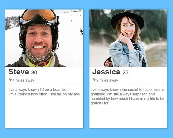 best Tinder bios and Tinder profile tips including a template for how to show your values
