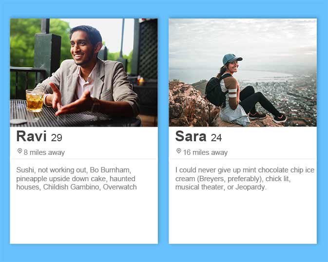 best Tinder bios and Tinder profile tips including how to list your favorite things in an interesting way
