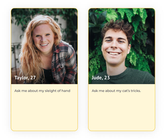dating profile examples ask me about