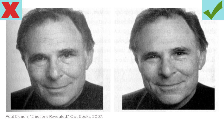 Learn how to smile more naturally and genuinely for photos