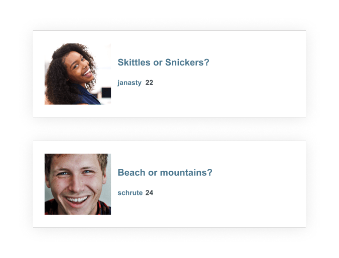 pof headlines or question