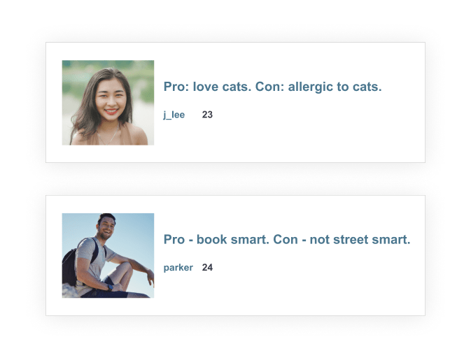 pof headlines pro and con