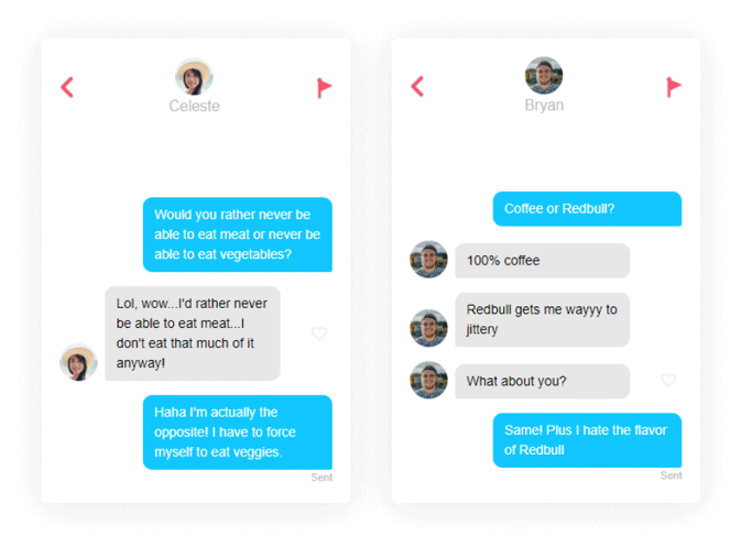 tinder dating first message that gets a reply