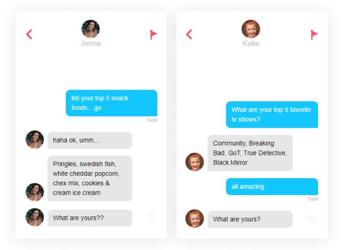 tinder icebreakers top five