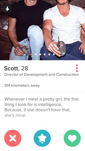 perfil tinder