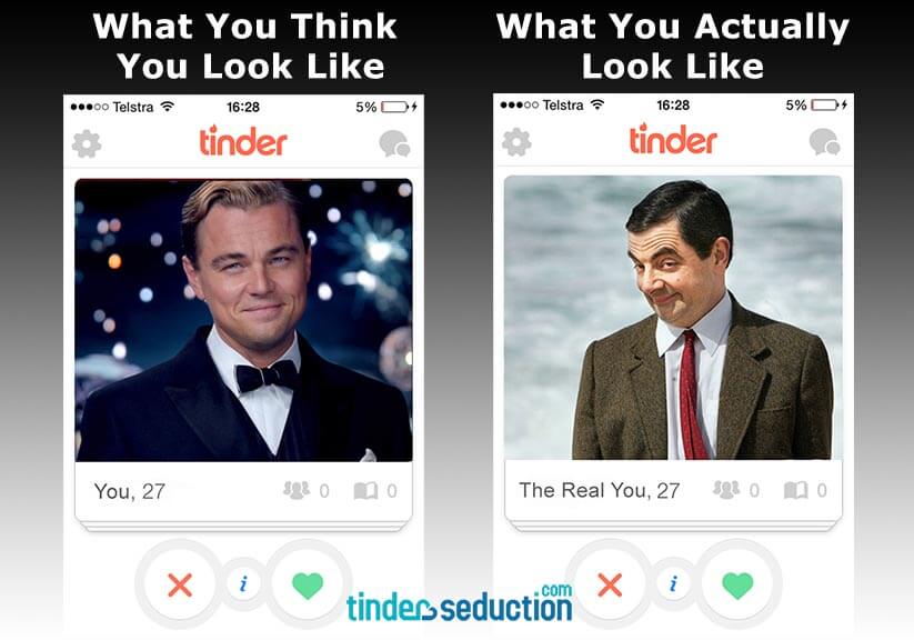 Perfil de Tinder Review, Feedback, Lo que usted piensa, usted parece, en realidad aspecto, mr bean, leo, di caprio, tinderseduction